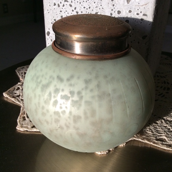 CAPRI BLUE Mercury Glass HIBISCUS TEAKWOOD Candle - Picture 11 of 13